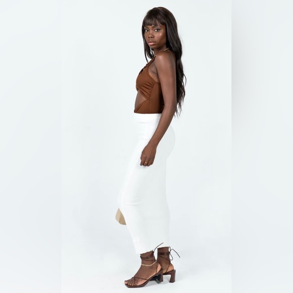 White Maxi Skirt - Picture 2 of 6